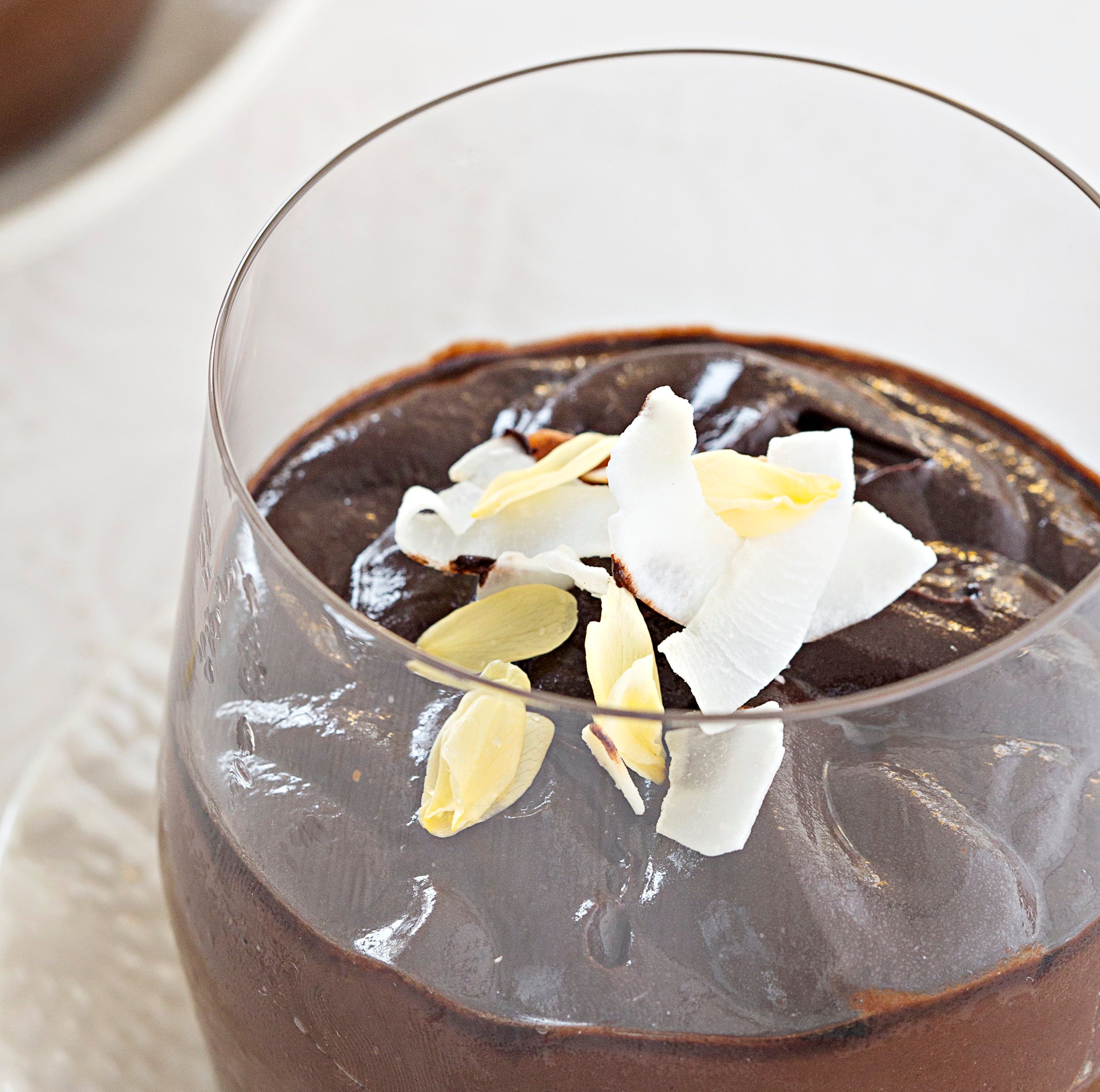 Valentine's Vegan Chocolate Mousse