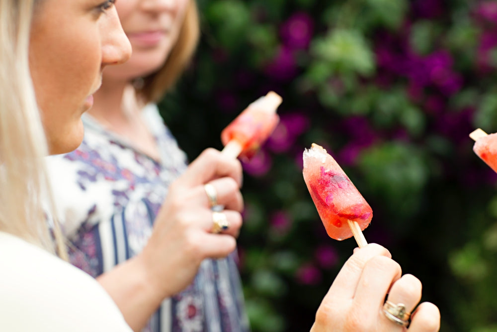 Cool down with champagne pops