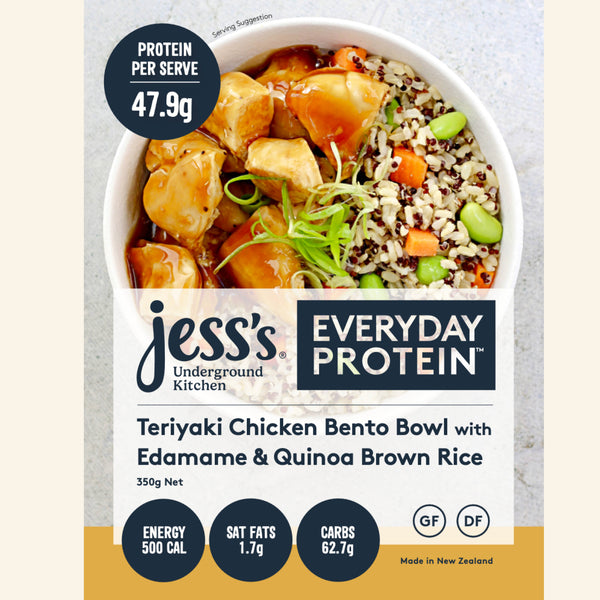 NEW Teriyaki Chicken Bento Bowl with Quinoa & Brown Rice