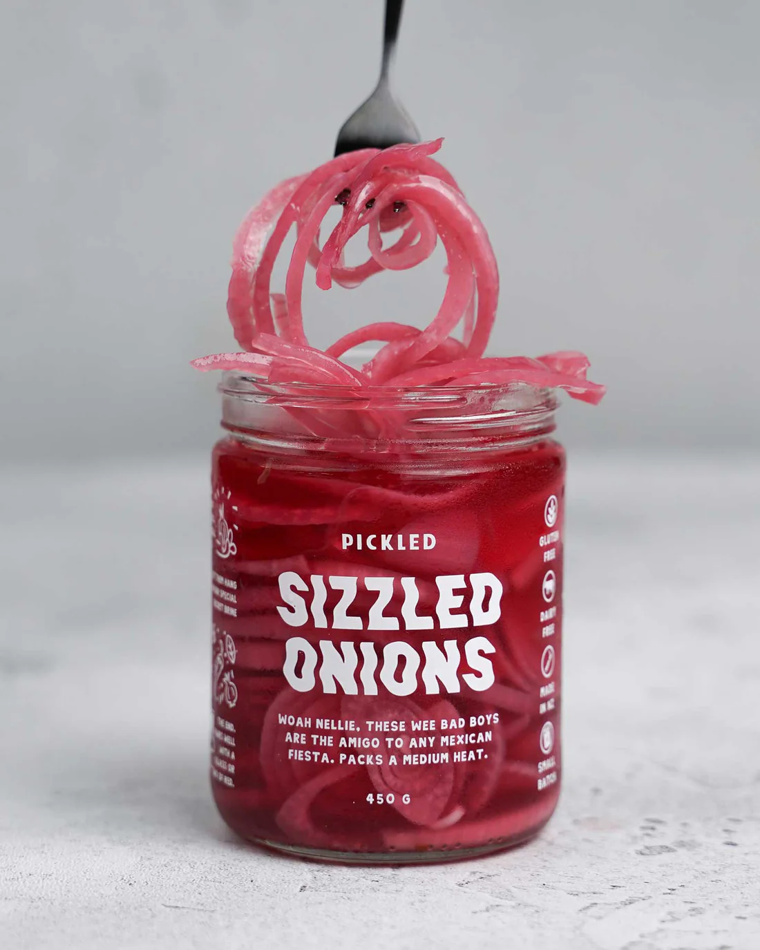 Pickled Sizzled Onions