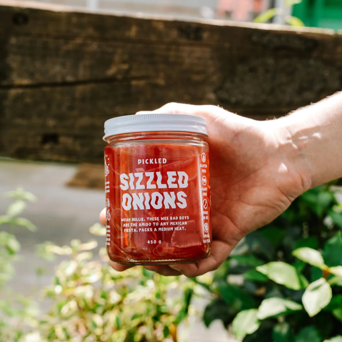 Pickled Sizzled Onions